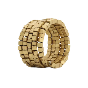 Gold Pashmina Snake Bracelet