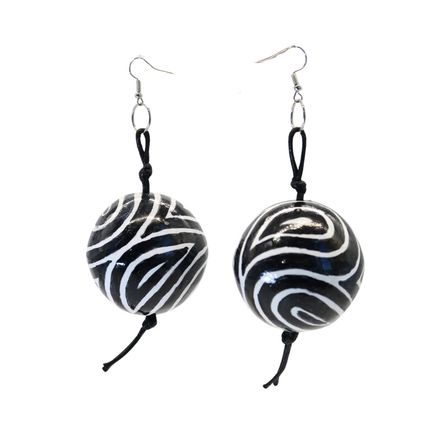 Super Giant Beads Earrings