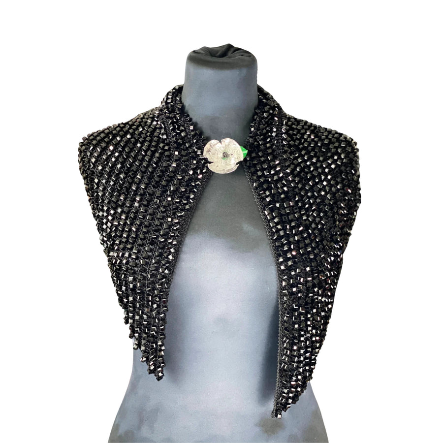 Diana Triangular Crystal Scarf