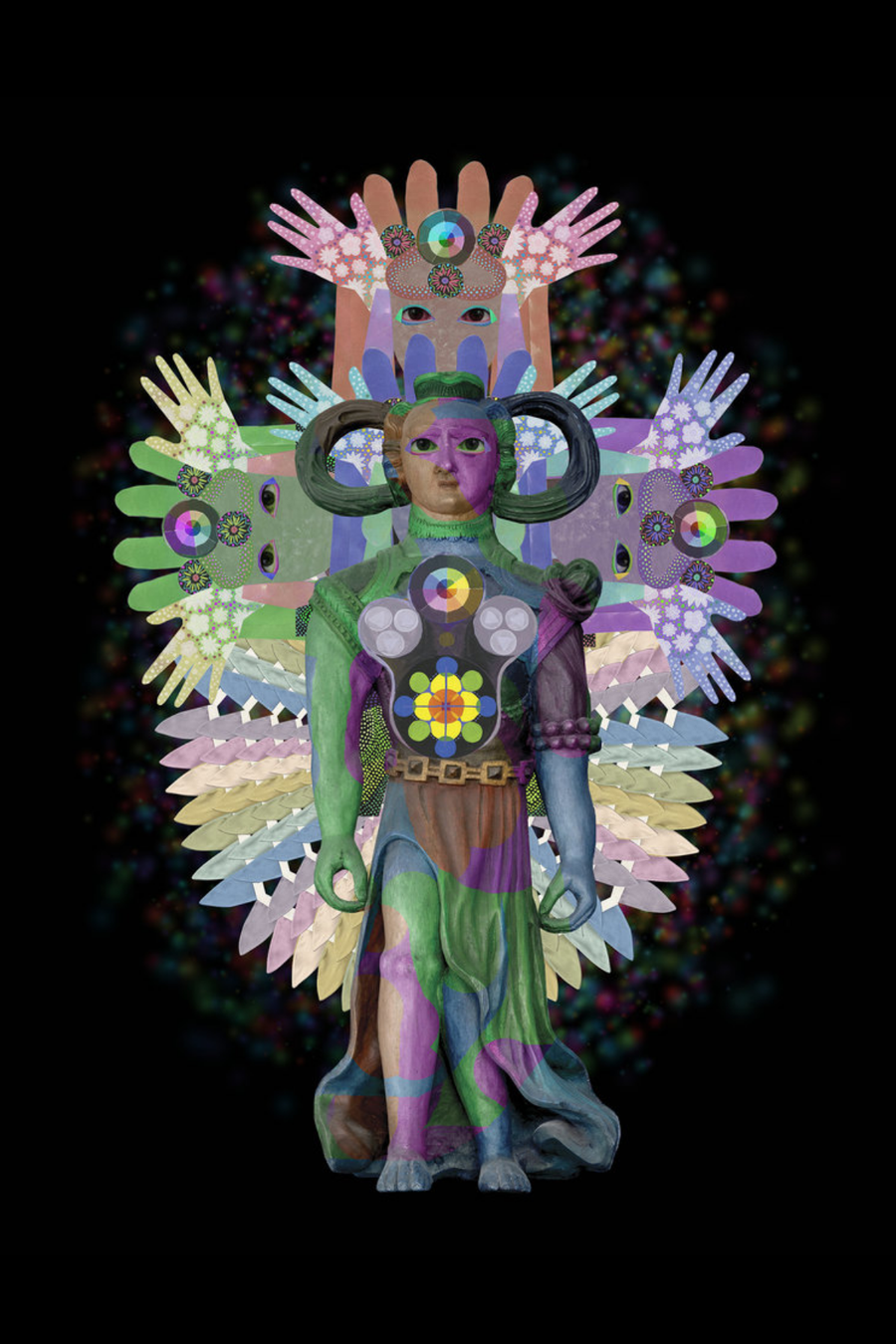 Saya Woolfalk Postcard 3 - Justice