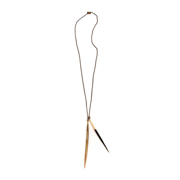 Double Quill Necklace