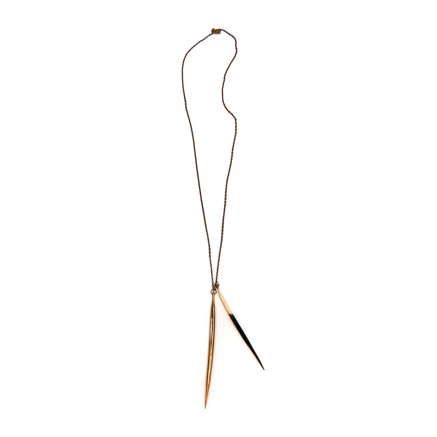 Double Quill Necklace