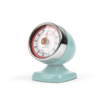 BLUE VINTAGE STREAMLINE KITCHEN TIMER