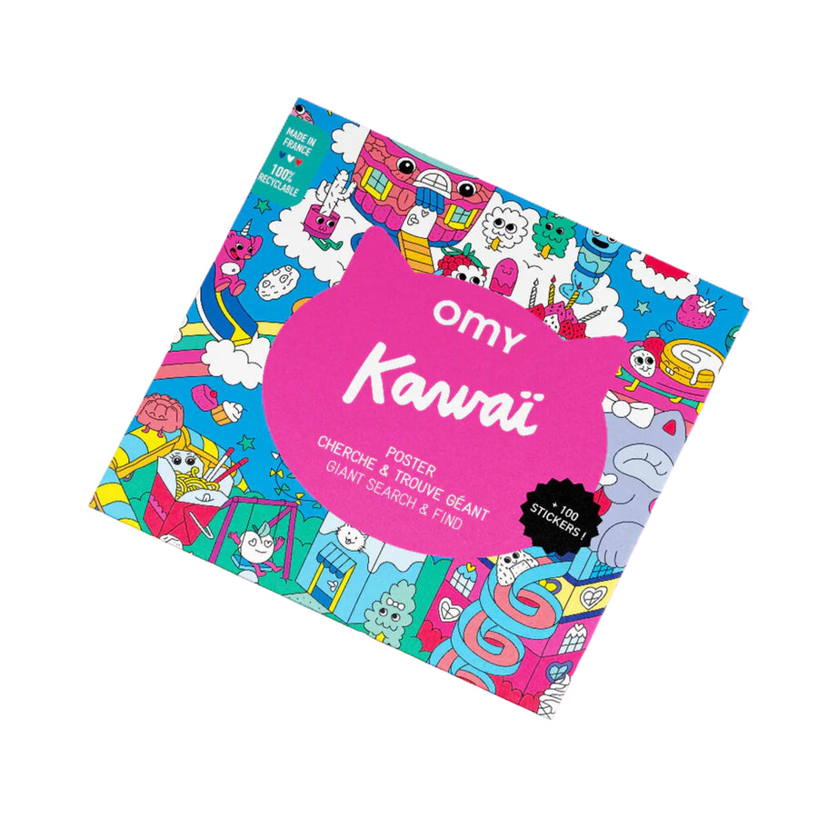 Kawaii - Giant Sticker Poster