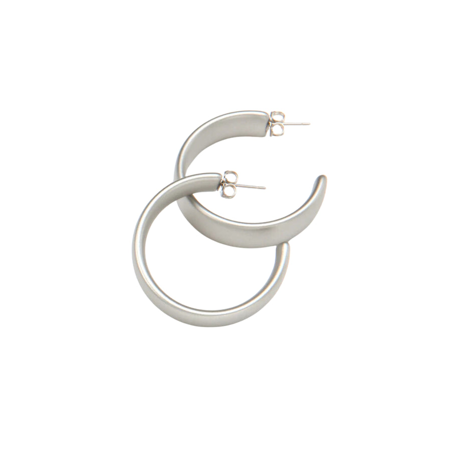 CAMILE BARILE EARRING - SILVER