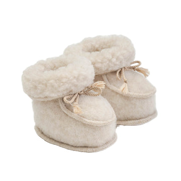 Baby slippers- Beige