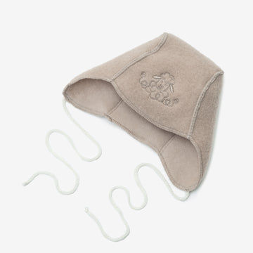 Newborn Sheep baby hat  - Beige