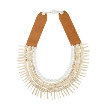 LEATHER ORIGIN NECKLACE