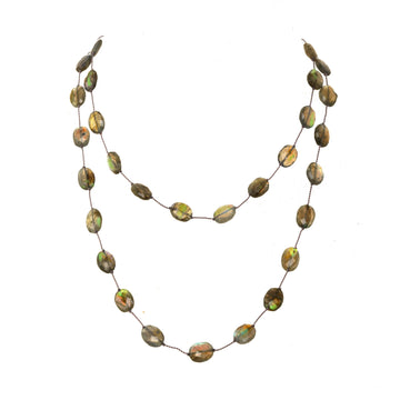 Faceted Labradorite Necklace