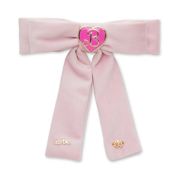 LELE SADOUGHI X BARBIE HEART CHARM BOW BARETTE