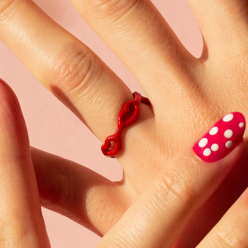 Hotlips Little Kisses Ring - Size 7