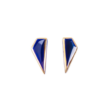 Shard Earrings - Blue