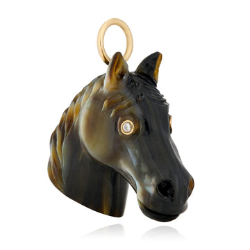 Mother of pearl Black Beauty Horse
