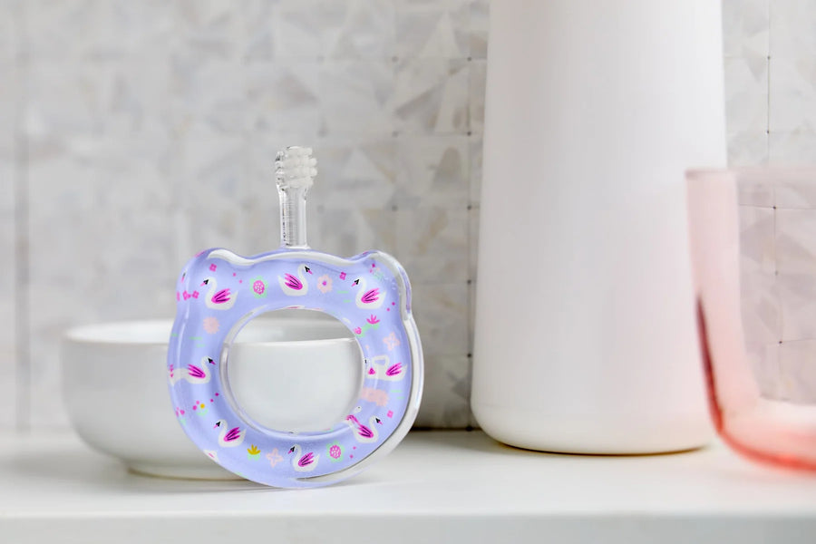 Baby Toothbrush - Swans