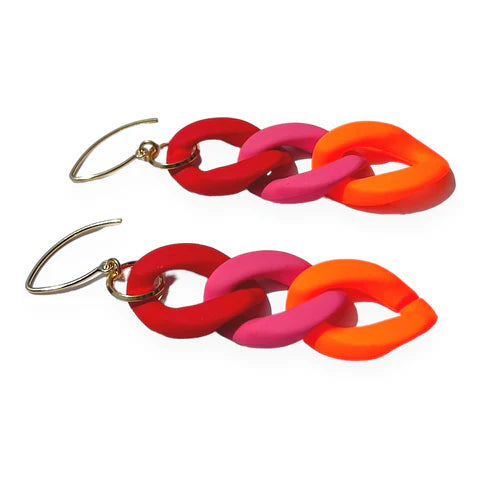 MPR x IMAGINARIUM NEON FIRE EARRINGS