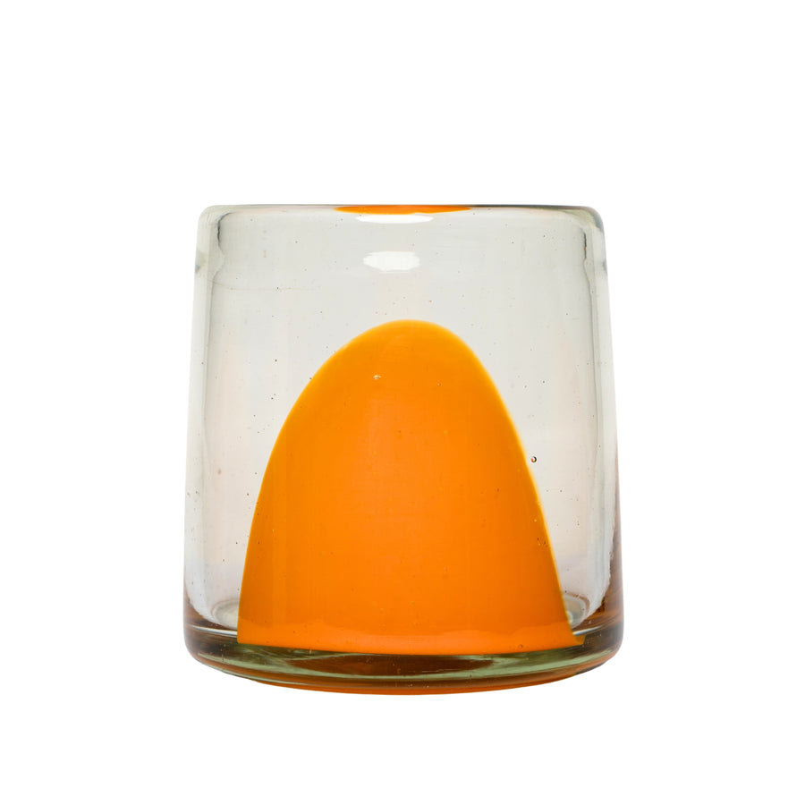 Brushstroke Orange Tumbler