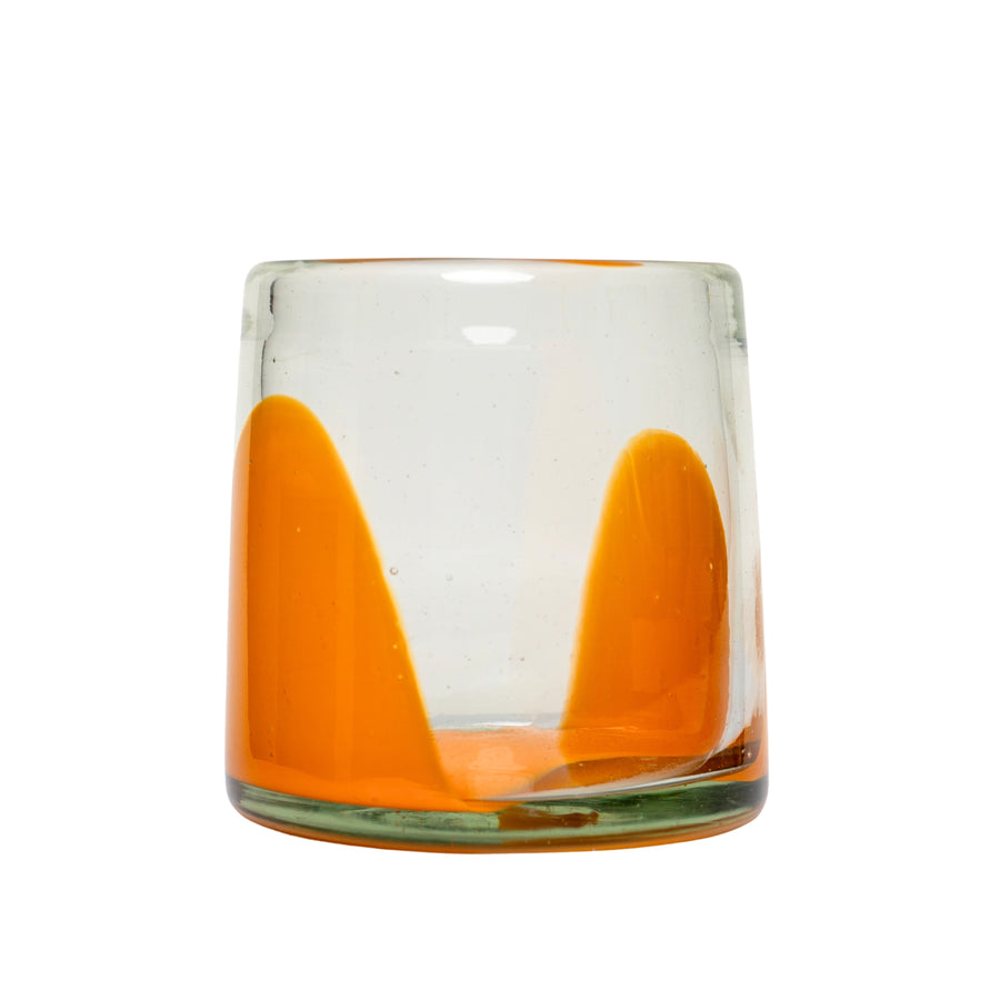 Brushstroke Orange Tumbler