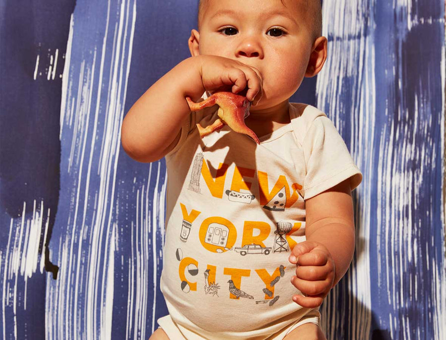 New York City FONT toddler tee
