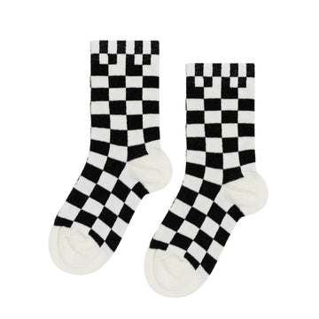 Mini Alice Crew Socks - Ivory (4-5 yrs)