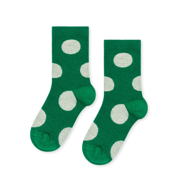 Mini Rie Crew Socks - Green (4-5 yrs)