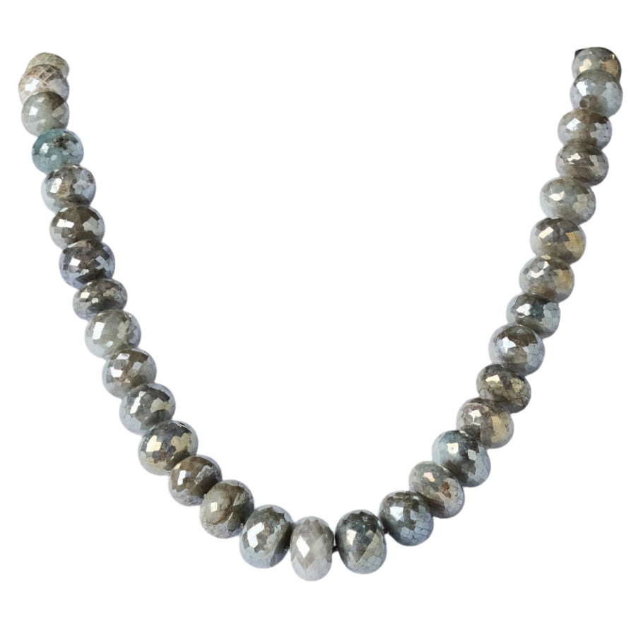 Faceted Coated Multicolor Silverite