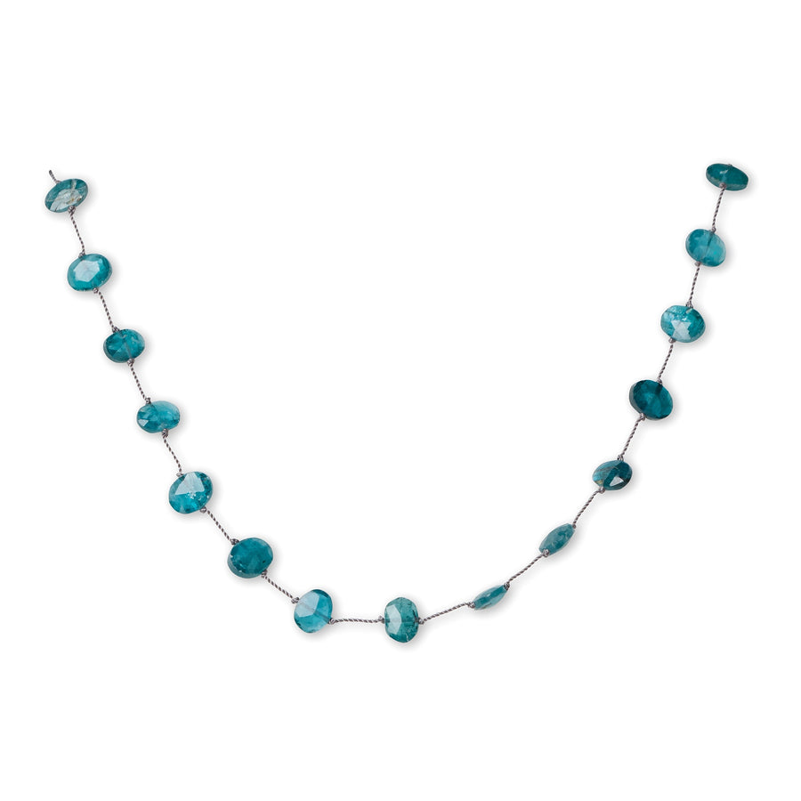 Limited Edition Faceted Oval Kyanite Necklace