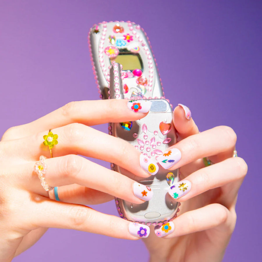 Flower Nail Stickers