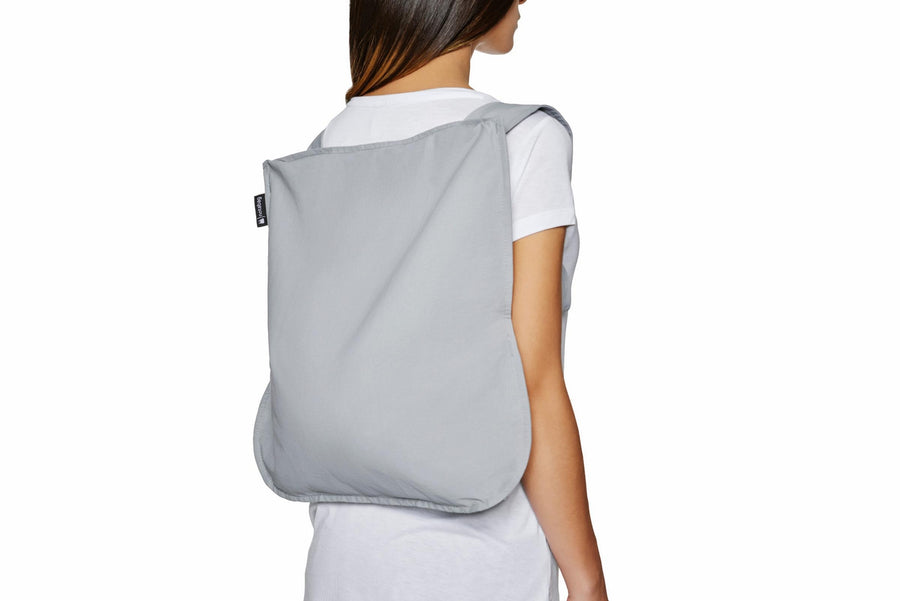 Gray convertible Tote Backpack