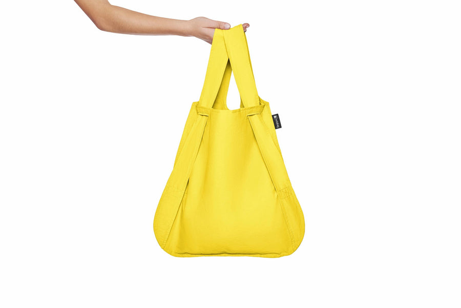 Yellow convertible Tote Backpack