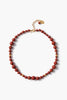 Bell Tower Necklace Red Jasper