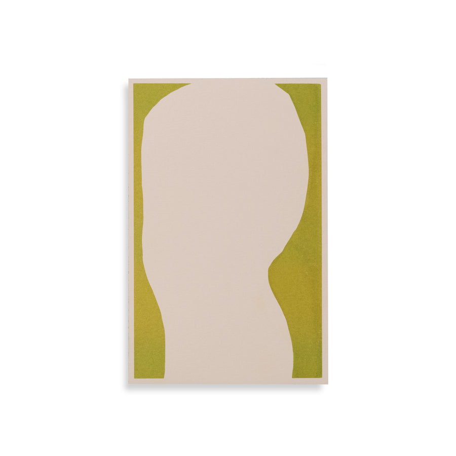 Olive Shape Notepad