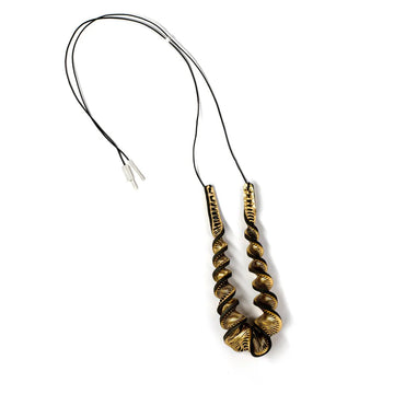 YOUNG ORYX HORNS NECKLACE - GOLD