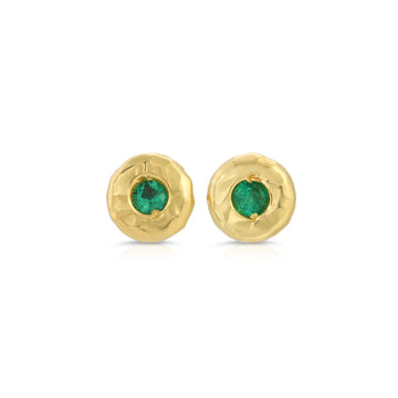 MICRO NESTING GEM STUDS - EMERALD