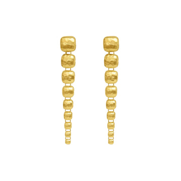 NOMAD STATEMENT DROP EARRINGS - Gold