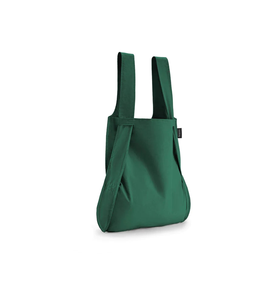 Forest Green convertible Tote Backpack
