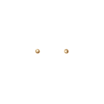 Nugget Wisp Earrings - 10K Yellow Gold