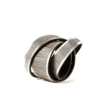 Silver Oryx Horn Bracelet