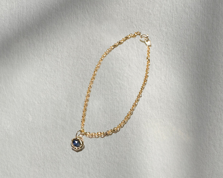 Sapphire Nugget Bracelet
