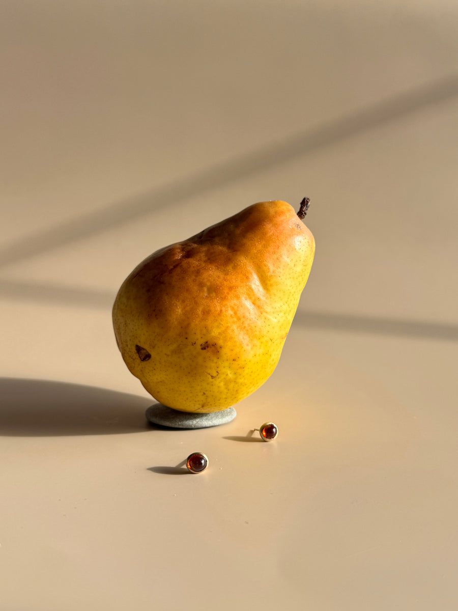 Garnet Gallery Studs