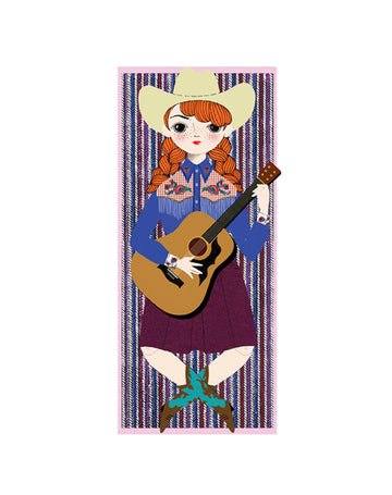 MAILABLE PAPER DOLL- AUDREY