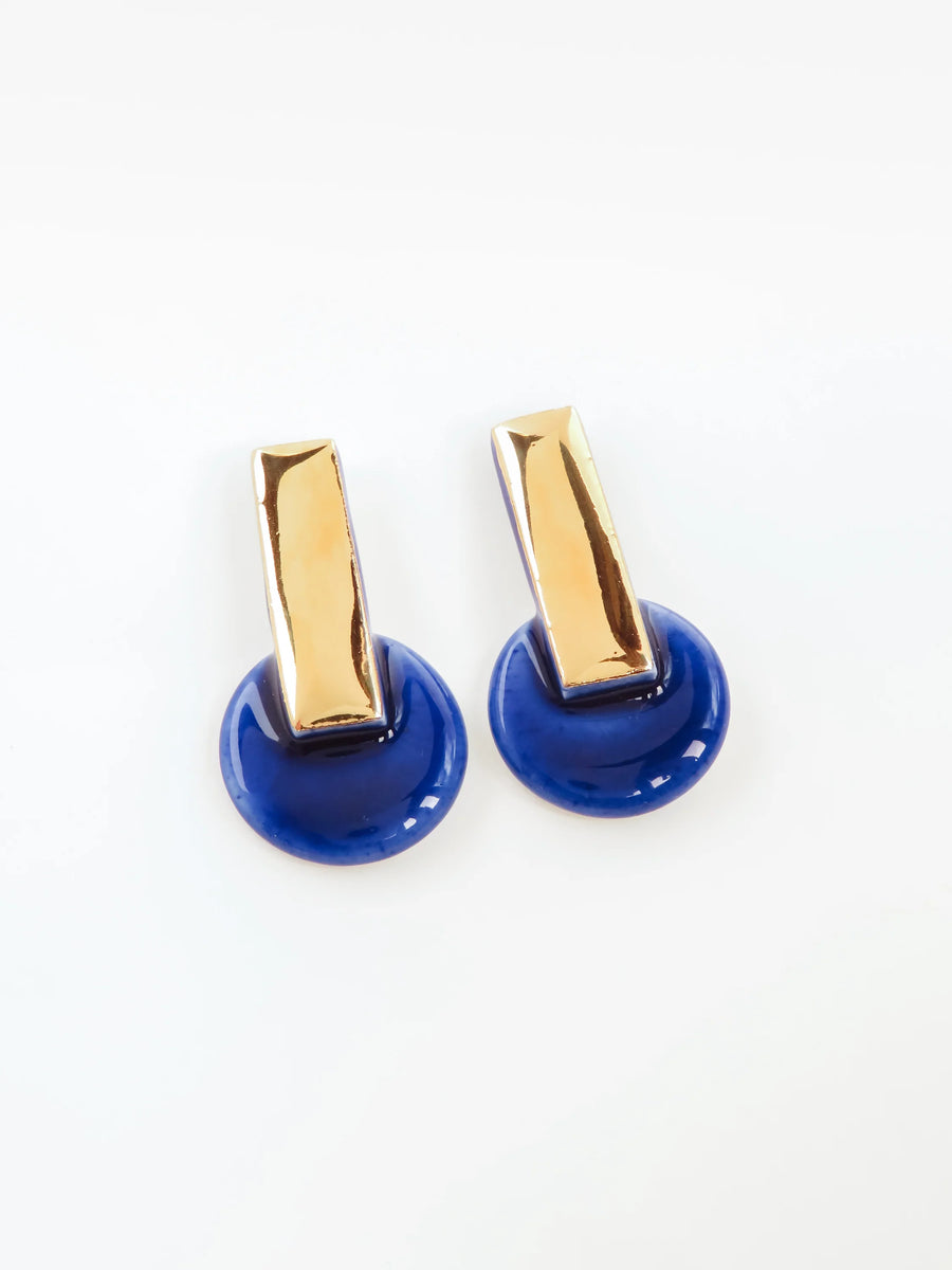 Ophelia Earrings - Blue