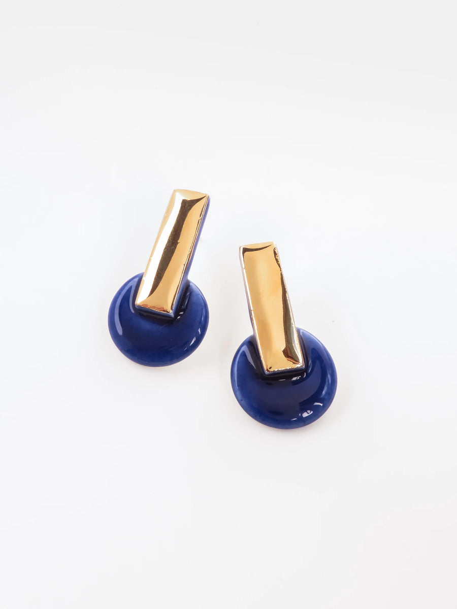 Ophelia Earrings - Blue