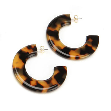 Tortoise Shell Gia Earrings