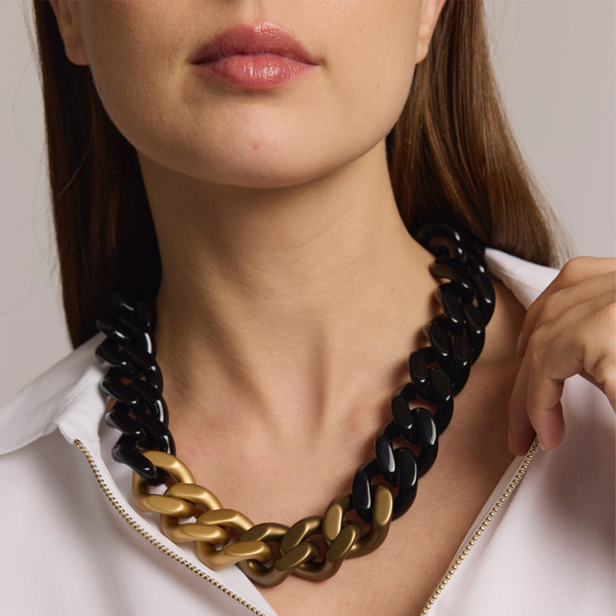 Jet Colette Luce Necklace