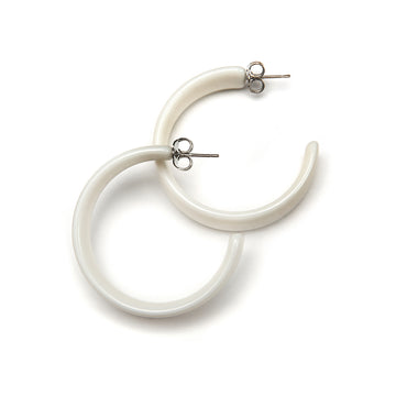 CAMILLE EARRINGS - LATTE