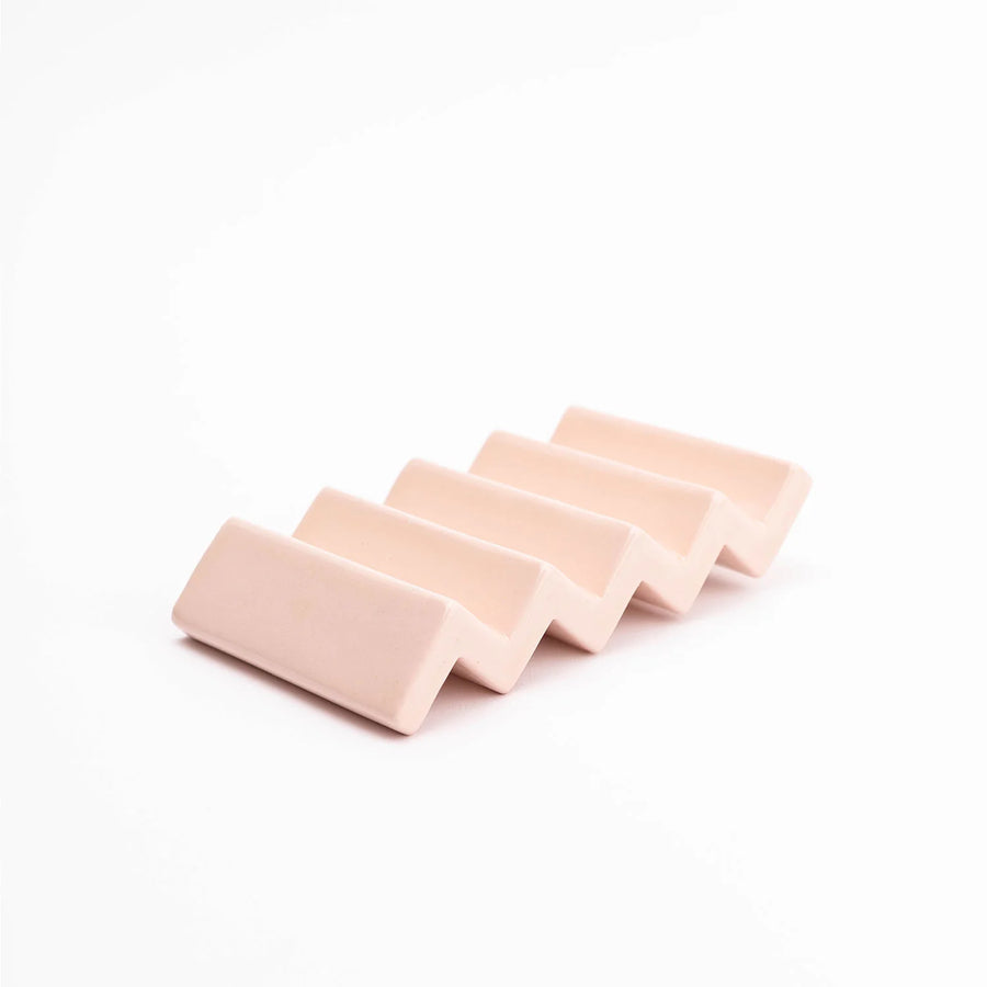 Zigazagah Soap Dish - Petal