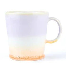 Porcelain Mug - Orange/Lavender Combo