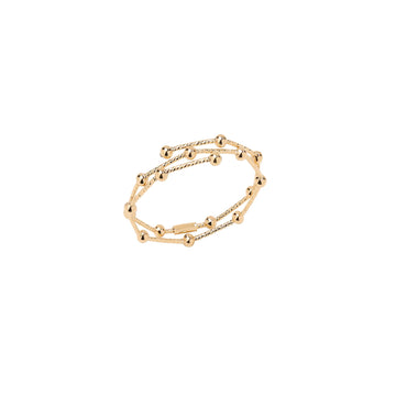 Planeti Stacked Wire Ring