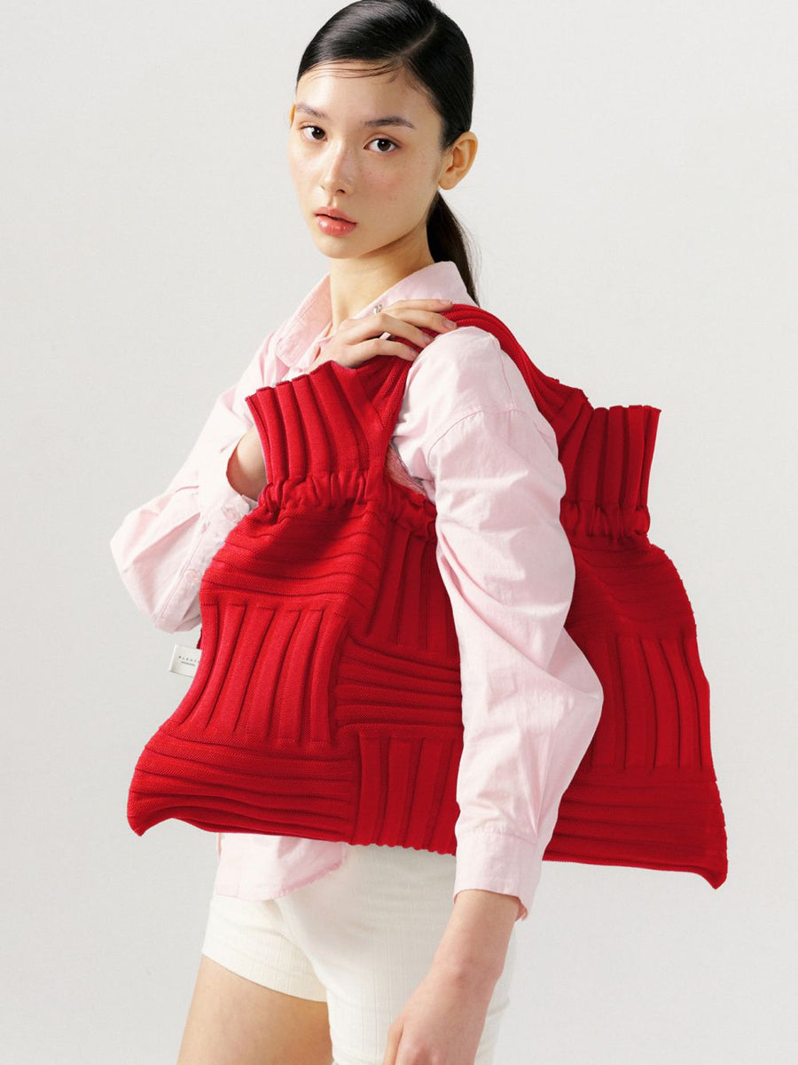 BIG BOW BAG - RED