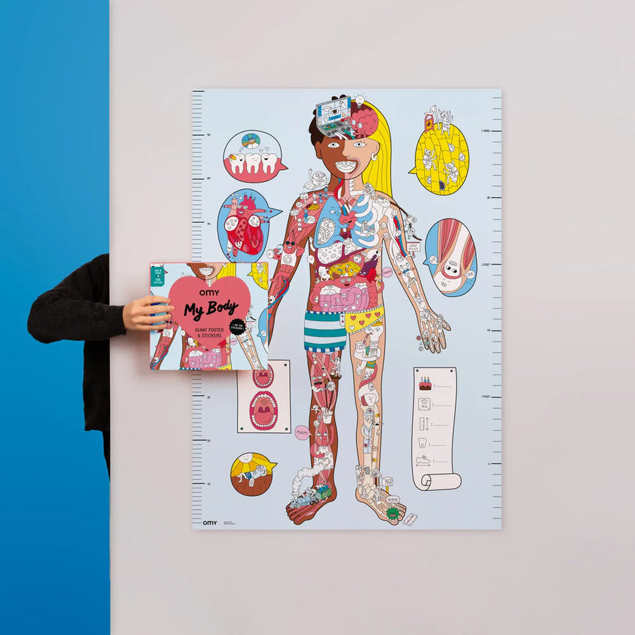 My Body - Giant Sticker Poster